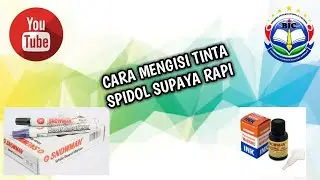 Cara mengisi tinta spidol supaya rapi