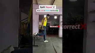 Perfect Leg Exercise for Home and Gym both 🏋🏻‍♂️✅