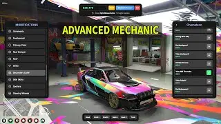 ADVANCED MECHANIC JOB FIVEM | ESX/QBCORE