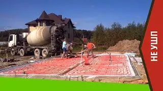 Фундамент неУШП для каркасного дома 7,5х10,5