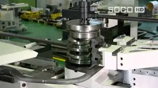 трубогиб с ЧПУ SB 130X6B 3SV, SOCO Гибка каркаса кабины погрузчика с дорном.