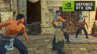 Final Fantasy 16 Uncle Byron And Clive Vs Back-alley Bruiser Scene
