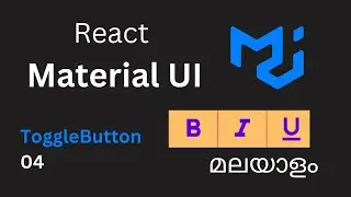 #4 React Material UI | ToggleButton