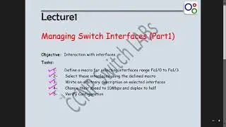 How to Configure Macros and Change the Speed/Duplex of Cisco Switch Interfaces