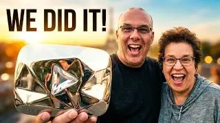 We got the Silver Play Button for 100,000 Subscribers!