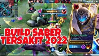 BUILD SABER TERSAKIT 2022 | ITEM SABER TERSAKIT 2022 | MOBILE LEGENDS