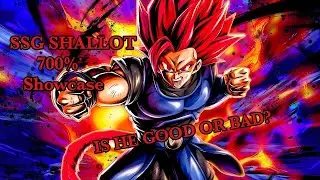 THE GOD HAS RISEN! MAX 700% SSG SHALLOT SHOWCASE! | Dragon Ball Legends