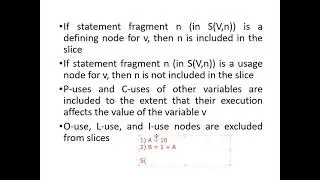 Slice based testing
