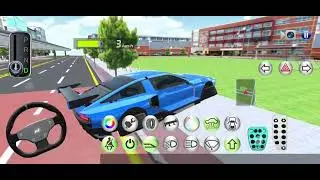 3D Driving Class #2 Езжу по острову на новой машине