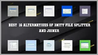3nity File Splitter and Joiner | Top 16 Alternatives of 3nity File Splitter and Joiner