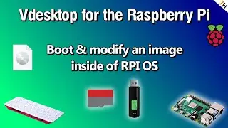 Run any RPI OS inside of the Raspberry Pi OS!? Vdesktop➡ installation & setup + demo |By TH