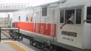 ASMR Akselerasi mesin CC201 92 04 BD lepas berangkat Stasiun Ciroyom