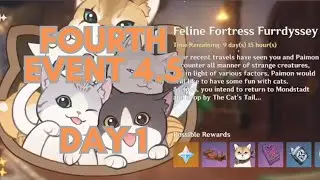 [GI][Event] Feline Fortress Furrdyssey (Day 1)