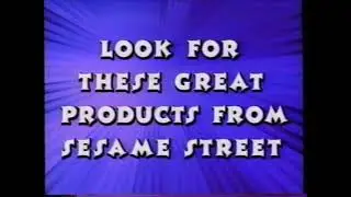 Sesame Street Home Video Look For These Great Products Bumper (1998-1999)