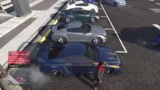 Grand Theft auto V Car meet Host:Logan_is_me