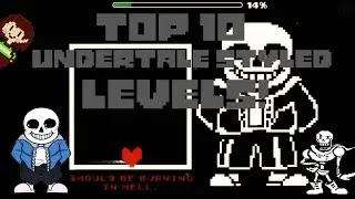 Geometry Dash | Top 10 Undertale Levels in Geometry Dash! [2.0]