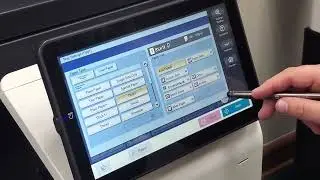 Konica Minolta, How To Change the Paper Size