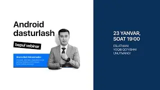 Android dasturlash sohasi