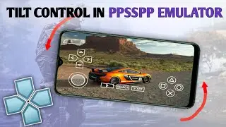 How to use tilt control in PPSSPP emulator | Tilt control