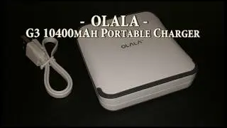 DISCONTINUED-SEE OTHER OLALA PRODUCTS! -Stylish 10400mAh G3 Portable Charger w Dual USB Ports Review