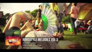 FL Studio 11: Hardstyle Melody Pack #3 (HD) (25 MIDI Files)