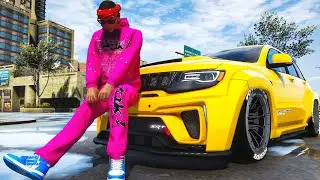 Selling my Trackhawk, then STEALING it back in GTA 5 RP!
