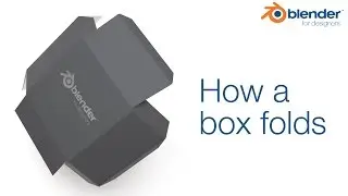 How a box folds
