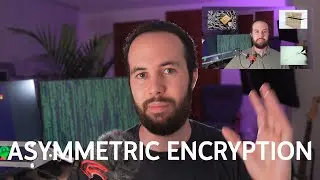 How to transmit secrets in an insecure channel - Asymmetric encryption