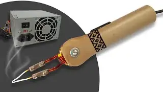 como fazer pirógrafo com fonte ATX #pirovip #pirografo #inventions #pyrograph #comofazer
