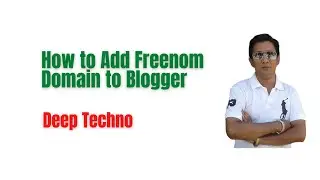 How to Add Freenom Domain to Blogger