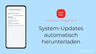 System-Updates automatisch herunterladen - OnePlus [Android 14 - OxygenOS 14]