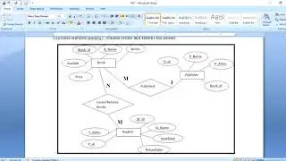 ER (Entity Relation) Diagram of Library Management system in a Database || LMS || Technology Expert