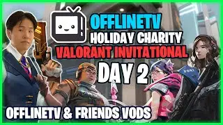Offline TV Day 2 Valorant Invitational Highlights | ACES Clutches & Funny Moments