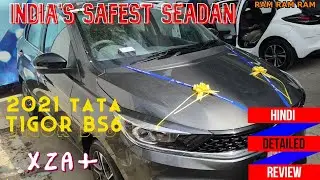 2021 Tata Tigor Revotron XZA+ Petrol Automatic | 2021 Detailed Review || MDESHWAL