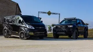 Valentino Rossi VR46 Cars: 2017 Ford Ranger & Ford Transit