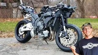 Rebuilding a WRECKED 2015 Honda CBR 600RR (Part 3 Reassembly)