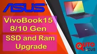 #ASUS VivoBook 15 X512FA| SSD And Ram Upgrade| Asus Vivobook 15