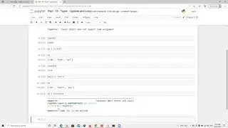 Part  19   Tuple   Update and Loop