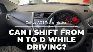 Can I shift AGS Transmission from N to D while driving? | Cultus VXL AGS | Ajmal Hussain