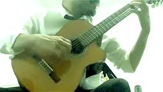 Badinerie (Bach in A minor) on Valencia Guitar