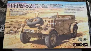 What's in the box? Meng 2024 Type 82 Kubelwagen. #SprueView #ScaleModel #Meng