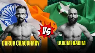 India vs Pakistan | Dhruv Chaudhary vs Uloomi Karim | MFN 10 Full MMA Fight | Matrix Fight Night