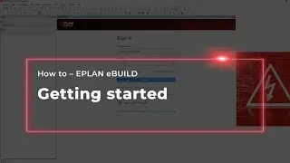 EPLAN eBUILD: Getting started