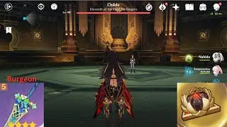 Dehya Burgeon but Lvl 1? vs Lvl 90 Childe | Genshin Impact