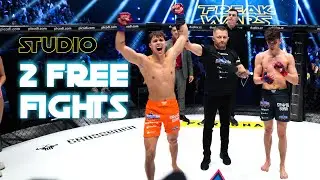 PŘEDZÁPASOVÉ STUDIO + 2 FREE FIGHTS: Karbaš x Víšek, Bukys x Psychomichal