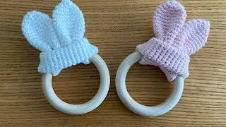 Bunny Teething Ring Amigurumi Tutorial