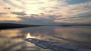Озеро Мелкое ,Пролеты на квадрокоптере