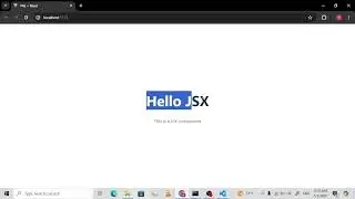 React basics | Understanding JSX