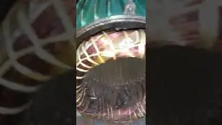 MOTOR TRIFÁSICO.ÁGUA DENTRO DO BOBINADO.