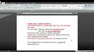 2E PASSIVE 3 VERBS WITH A DOUBLE OBJECT